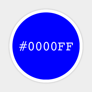 #0000FF (blue) Magnet